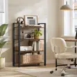 4-Tier Industrial Bookcase - 3