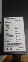2.2kW Solar Pump Inverter - 1