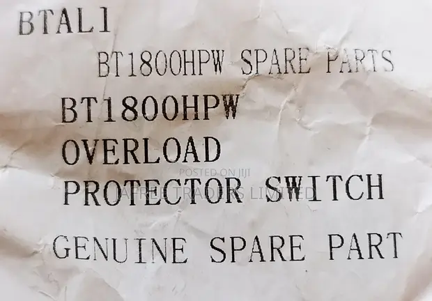 Brand New Overload Protector Switch - 1