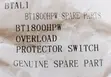 Brand New Overload Protector Switch - 1