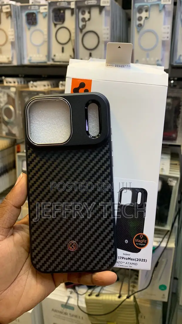 Spigen MagFit Case kwa iPhone 17 Pro Max - Aramid Fiber - 1
