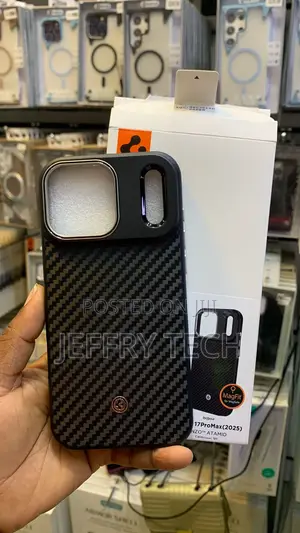 Spigen MagFit Case kwa iPhone 17 Pro Max - Aramid Fiber