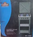 Rashnik 4 Burner Standing Cooker - Deluxe Gas Stove - 2