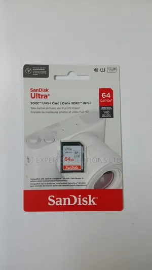 SanDisk Ultra 64GB SDXC UHS-I Card (Class 10)