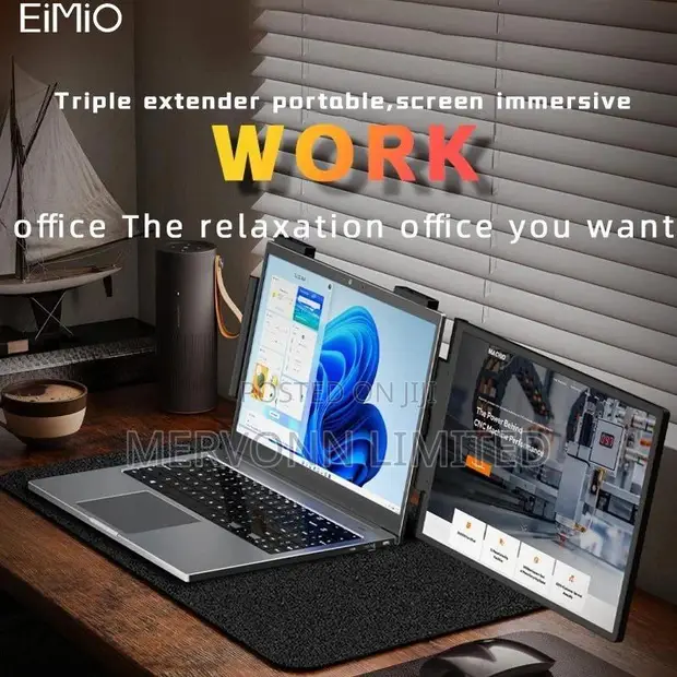 EIMIO Dual Portable Monitor Setup - 1