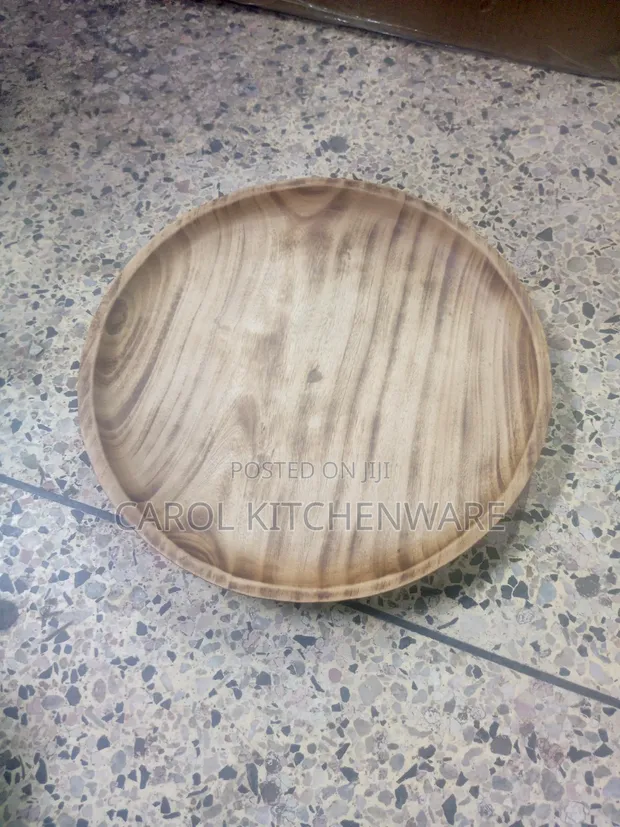 16 Inch Wooden Platter - 1