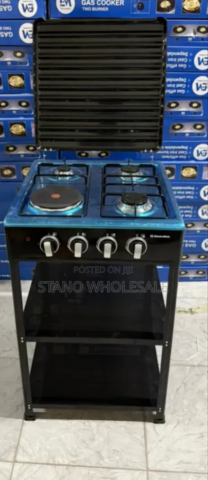 Electromate 3+1 Standing Cooker na Shelves