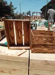 Rustic Wooden Crate - 1