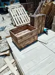 Rustic Wooden Crate - 2
