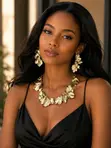 Minimalist Statement Jewelry Sets - Gold - 1