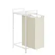 47L Laundry Hamper with Steel Frame - 1