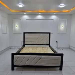 5x6 Beige Diagonal Mocket Bed