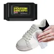80 PC Shoe Shine Wet Wipes Stain Remover Brush Polish Portable Sneaker - 3