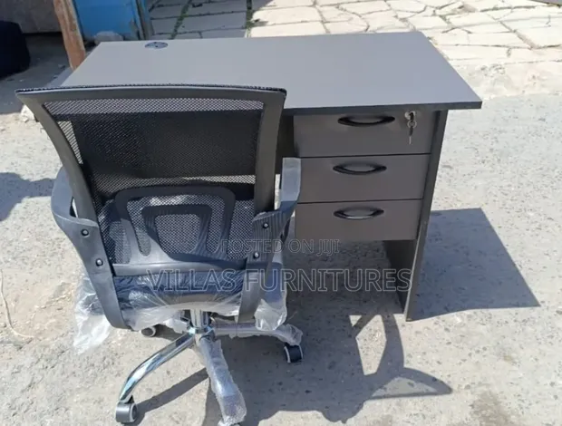 Office Desk and Chair Set - 1