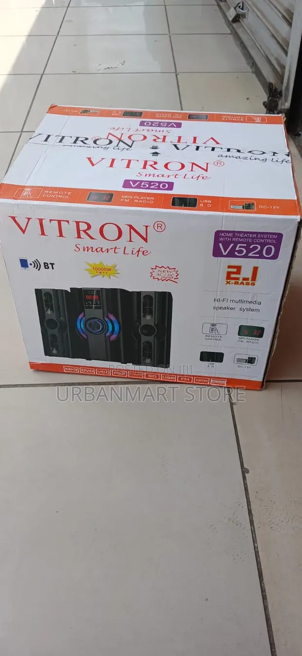 Vitron V520 2.1 Channel X-Bass Multimedia Speaker - 1