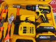 DeWALT 48V Cordless Drill Tool Set - 1