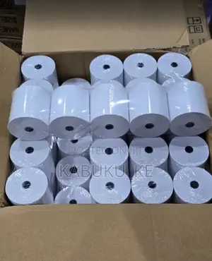 Karatasi ya Thermal Roll 79x80x13mm - POS & Printer ya Risiti