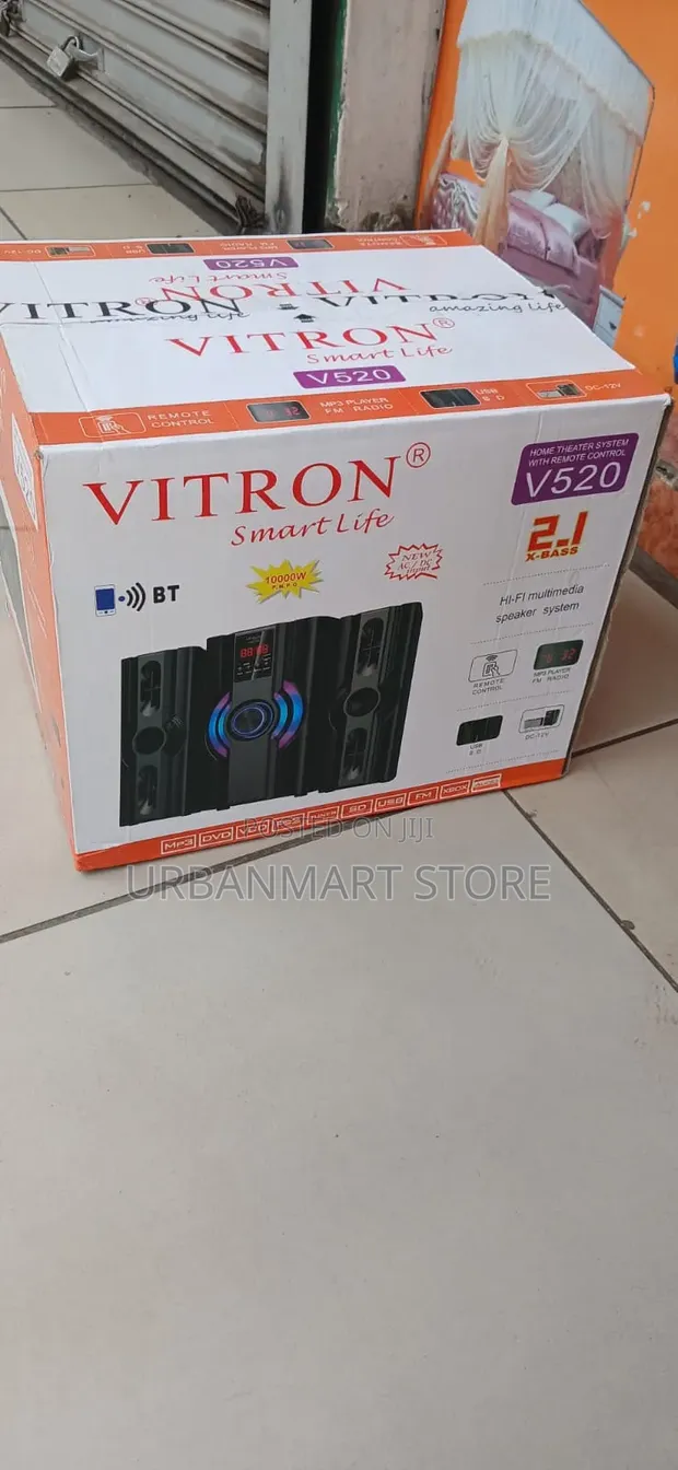 Vitron V520 2.1CH Bluetooth Multimedia Speaker System - 1