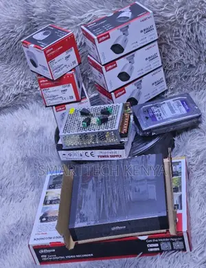 Dahua 4 Channel Full HD CCTV Camera Kit with 500GB HDD