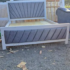 5x6 Sunburst Grey Mocket Bed