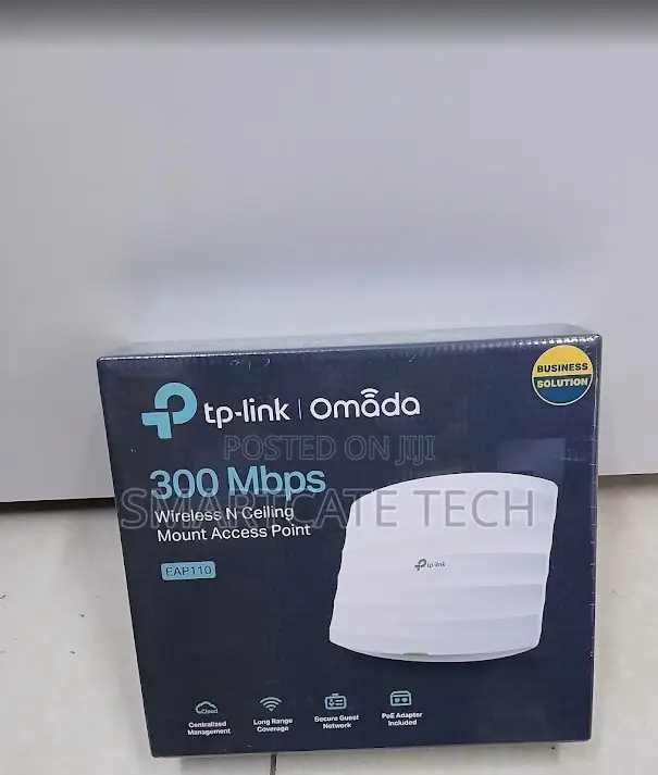 TP-Link Omada EAP-110 300Mbps Indoor Access Point - 1