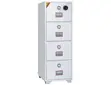4-Drawer Steel Storage Cabinet with Safe - 1
