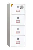 4-Drawer Steel Storage Cabinet with Safe - 2