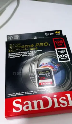 Kadi ya SanDisk Extreme PRO SDHC 128GB