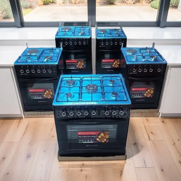 3 Gas Burners + 1 Electric Free Standing Cooker - 1
