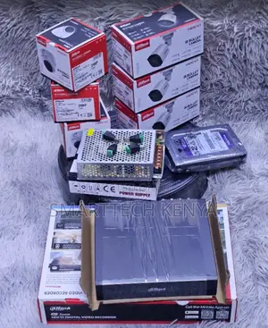 1080p Dahua CCTV Security Camera 4 Channel Kit