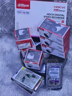 Dahua 4 Channel Full HD CCTV Camera Kit