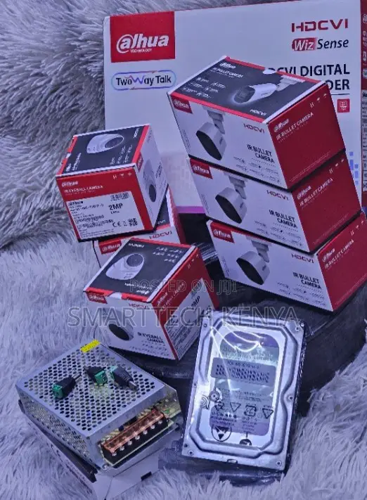 Dahua 4-Channel CCTV Camera Kit (2MP) - 1