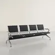 Executive Padded Waiting Bench - 4-Link - 1