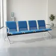 Executive Padded Waiting Bench - 4-Link - 2