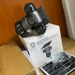 Kamera ya CCTV ya Solar 4G/WiFi yenye Lensi Tatu ya 24/7