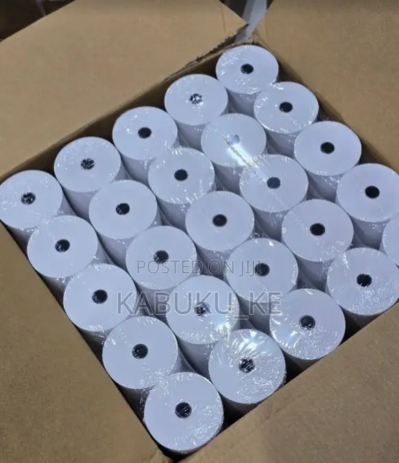 Karatasi ya Thermal Roll 79x80x13mm - POS & Printer ya Receipt - 1
