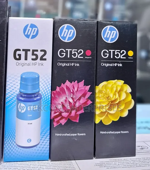 HP GT52 Original Ink Bottles - 1