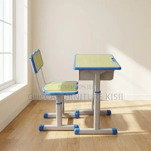 Vibrant Ergonomic Children Study Desk and Chair - 1