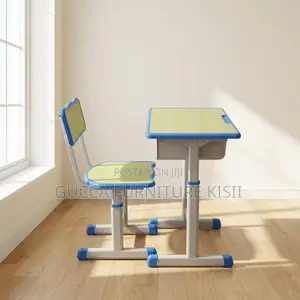 Vibrant Ergonomic Children Study Desk and Chair
