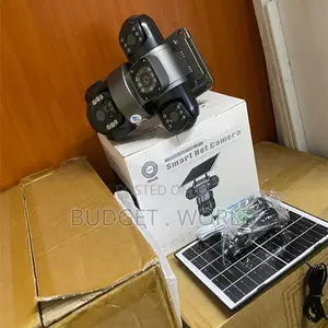PTZ Solar 4G Triple Lens CCTV Camera
