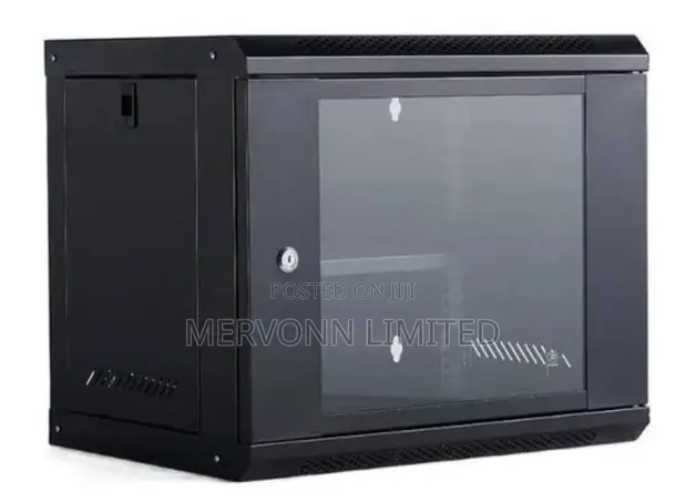 9U Wall-Mounted Server Rack Cabinet - 1