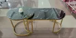 Black Oval Nesting Table - 2