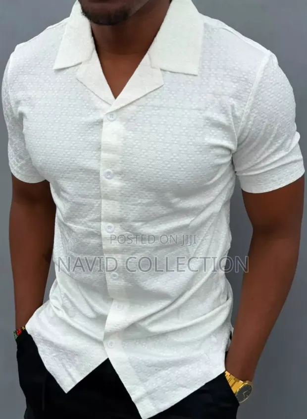 Cuban Collar Shirt - Brand New - 1