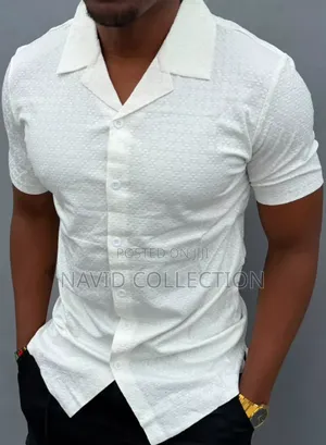 Cuban Collar Shirt - Brand New