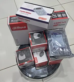 Dahua CCTV Camera Kit ya Channel 4 Kamili