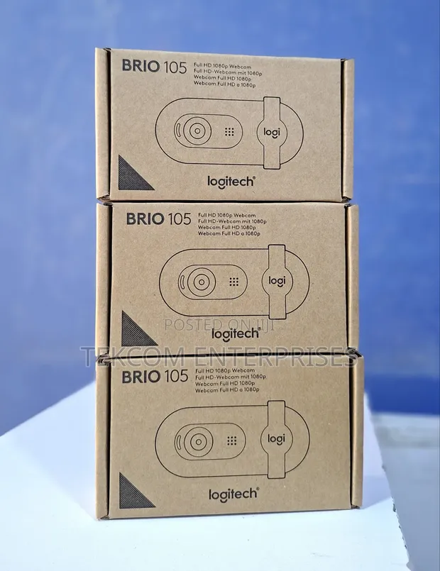 Logitech Brio 105 Full HD 1080p Business Webcam - 1