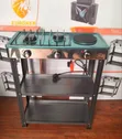 Eurochef 2+1 Standing Cooker - 2