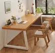 Modern Office Computer Desk - Brown - 1