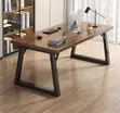 Modern Office Computer Desk - Brown - 2