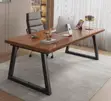 Modern Office Computer Desk - Brown - 4